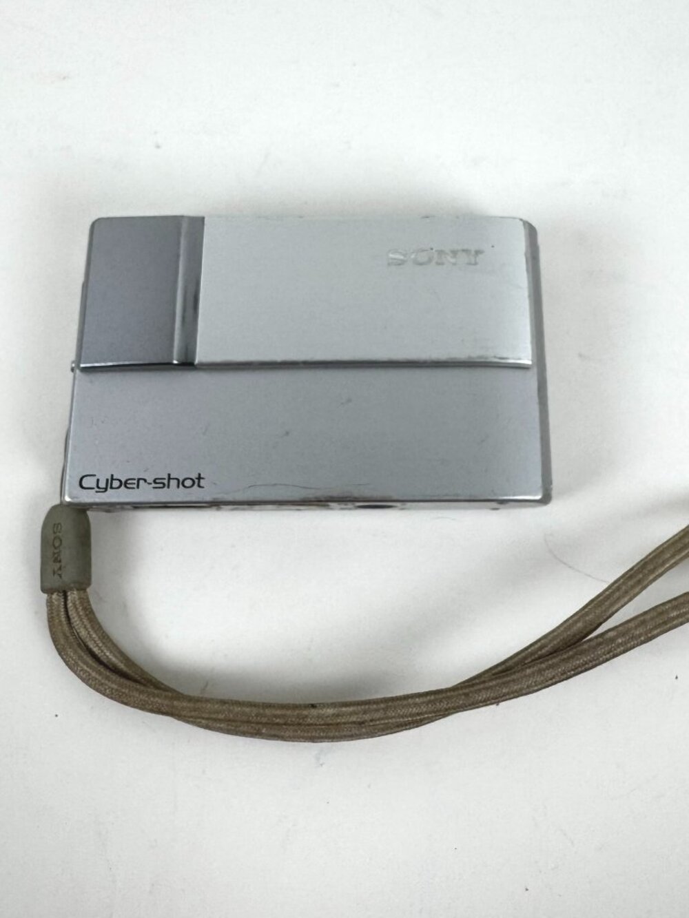 Sony Cyber Shot DSC-T10 7.2MP Digital Camera Silver Made in Japan MC-233